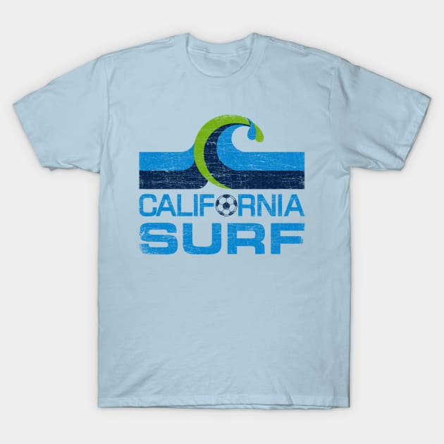 California Surf Vintage T-Shirt by zurcnami